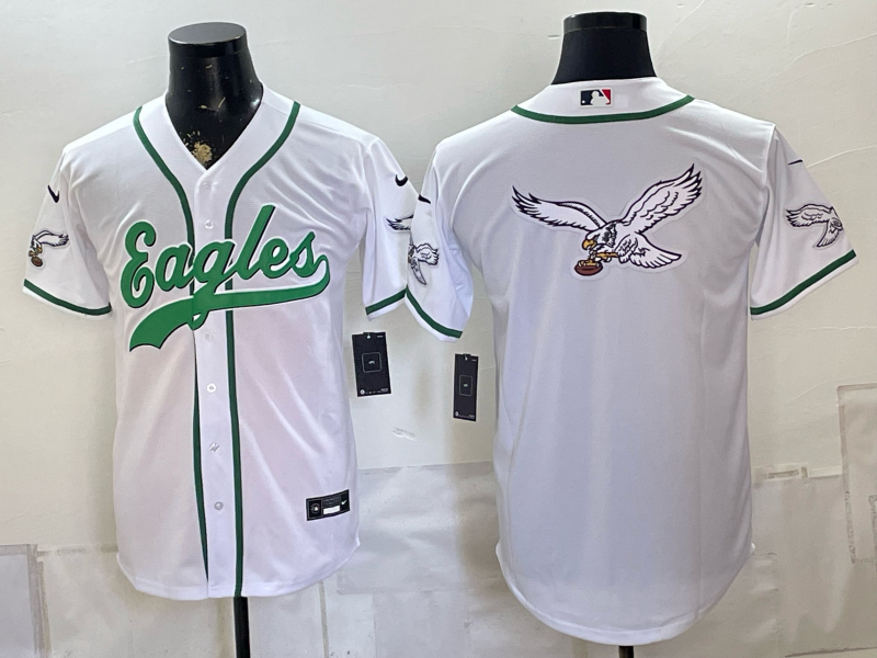 Men 2026 Philadelphia Eagles blank white Nike Limited NFL Jersey 0828001
